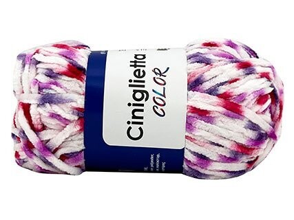 CINIGLIETTA COLOR 100% ciniglia in poliestere