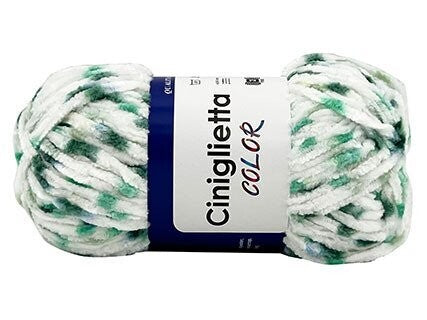 CINIGLIETTA COLOR 100% ciniglia in poliestere