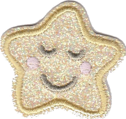 STELLINA GLITTER VARI COLORI