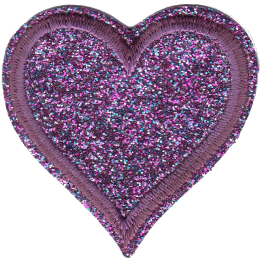 GLITTER HEART 0945-5497-022