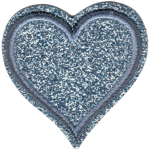 GLITTER HEART 0946-5497-028