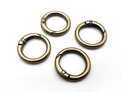 MOSCHETTONE ANELLO VENTAGLIO MM.20 CF.4PZ