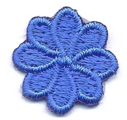 FIORE MINI 8 PETALI COLORI VARI
