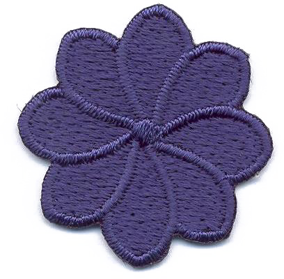 FIORE MEDIO 8 PETALI COLORI VARI