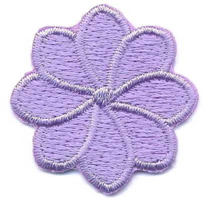 FIORE MEDIO 8 PETALI COLORI VARI