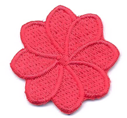 FIORE MEDIO 8 PETALI COLORI VARI