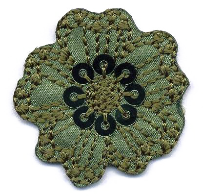 FIORE PICC.+PAILLETTES VARI COLORI