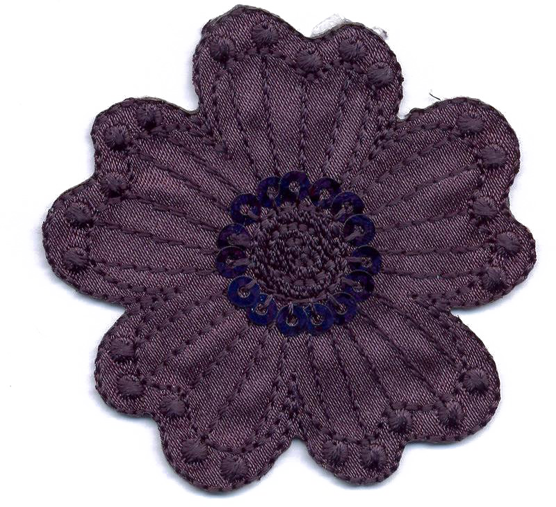 FIORE MEDIO+PAILLETTES VARI COLORI
