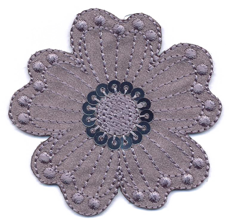 FIORE MEDIO+PAILLETTES VARI COLORI