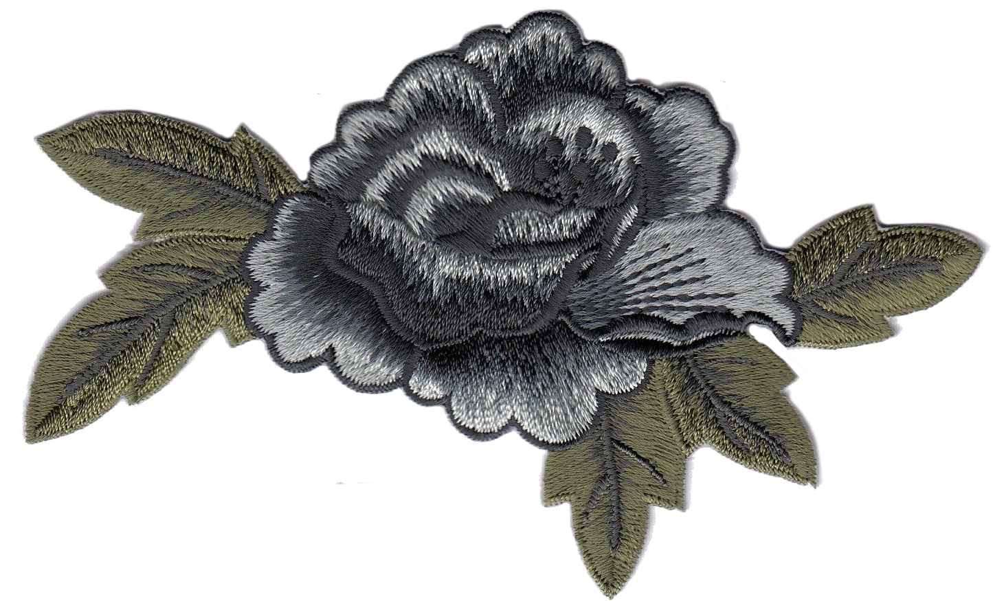 FIORE CON FOGLIE GRANDE VARI COLORI