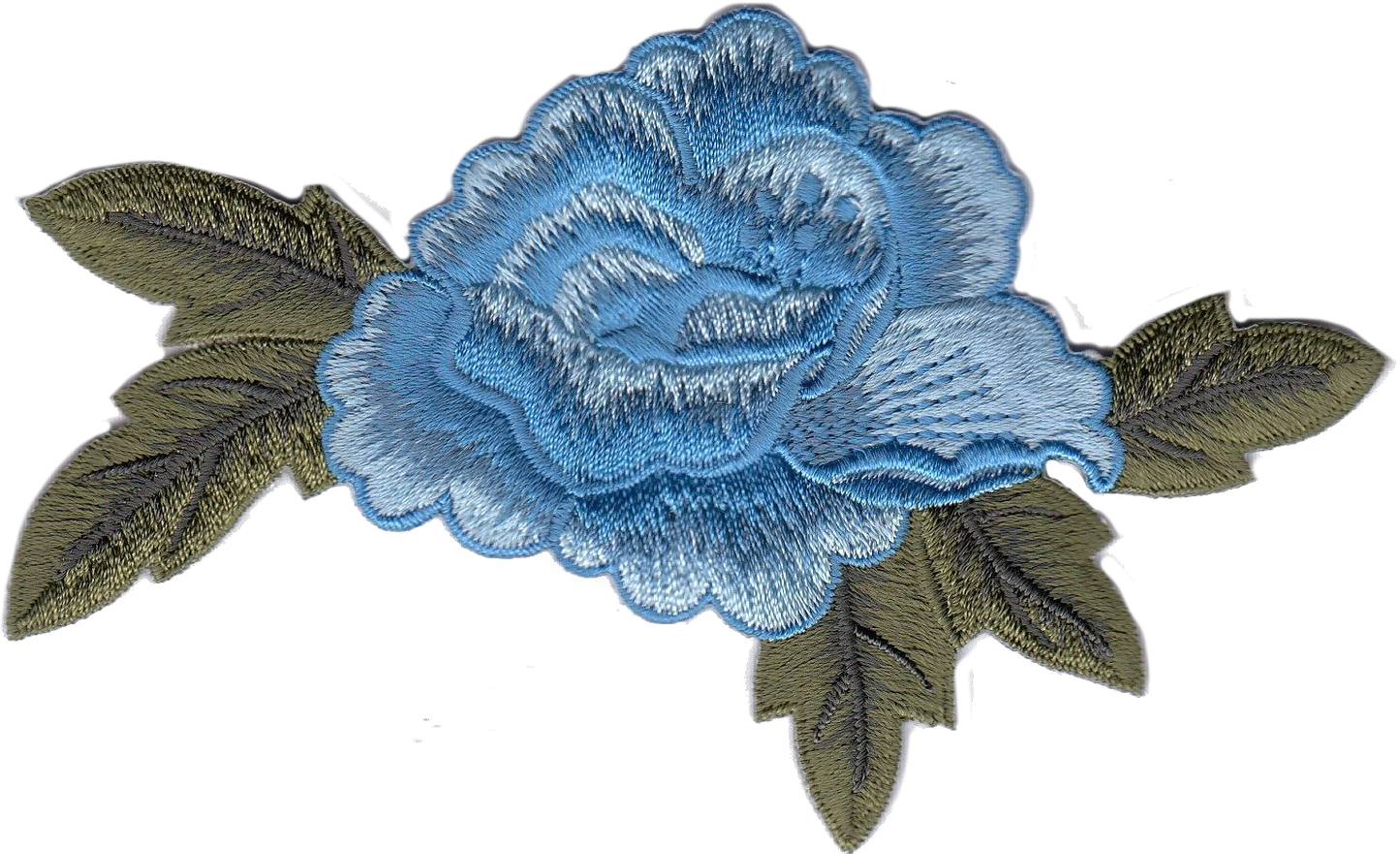 FIORE CON FOGLIE GRANDE VARI COLORI