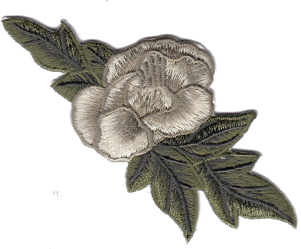 FIORE CON FOGLIE MEDIO COLORI VARI