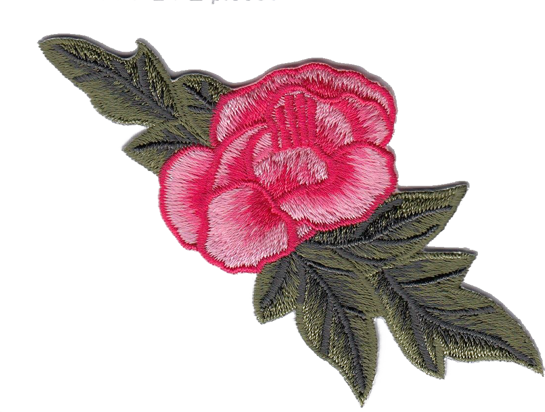 FIORE CON FOGLIE MEDIO COLORI VARI