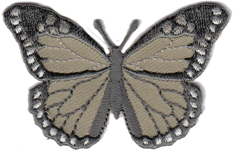 FARFALLA IN TINTA GRIGIO 2135-9989-E00