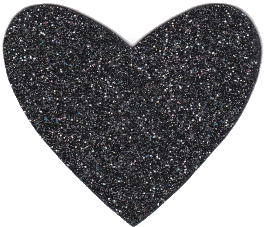 CUORE GLITTER COLORI VARI