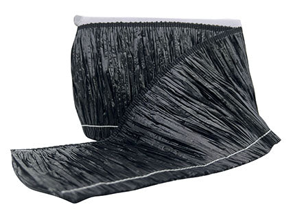 BORSA IN YUTA CON RICAMO E FRANGIA