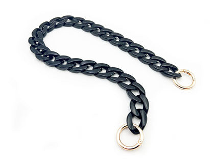 CATENA RESINA 50CM 20mm x 30mm + MOSCHETTONI