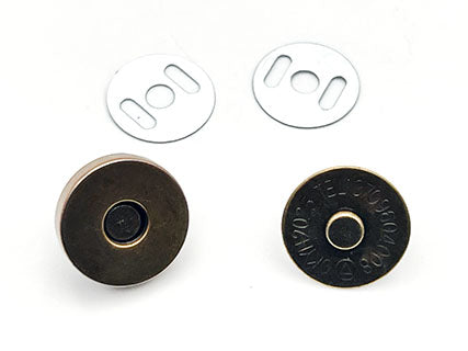CALAMITA APPLIQUE MAGNETICA BORSE mm18 CF.4COPPIE
