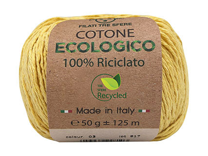 COTONE ECOLOGICO RICICLATO