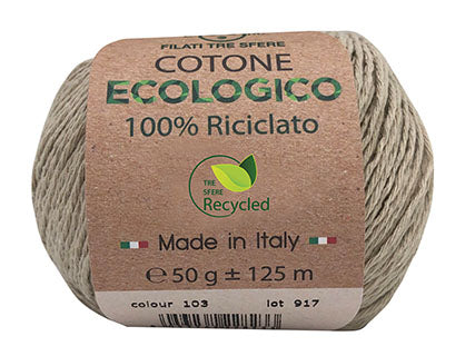 COTONE ECOLOGICO RICICLATO