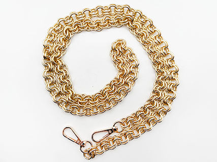 CATENE METALLO CON MOSCHETTONI DA 110 CM
