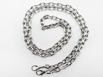 CATENE METALLO CON MOSCHETTONI DA 110 CM