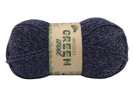 LANA GREENWOOL 90% acrilico riciclato 10% altre fibre
