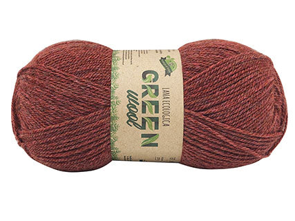 LANA GREENWOOL 90% acrilico riciclato 10% altre fibre