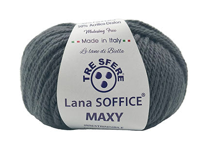 LANA SOFFICE MAXY 50% lana 50% acrilico