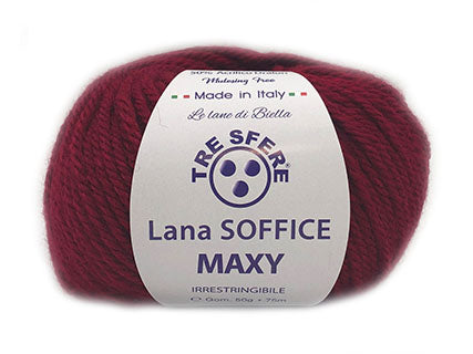 LANA SOFFICE MAXY 50% lana 50% acrilico