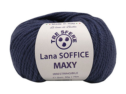 LANA SOFFICE MAXY 50% lana 50% acrilico