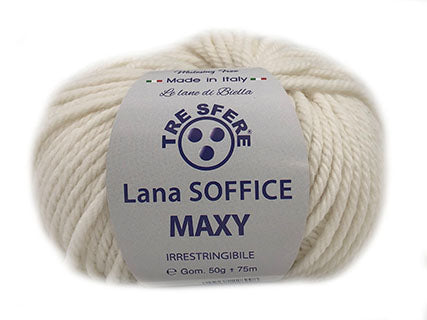 LANA SOFFICE MAXY 50% lana 50% acrilico