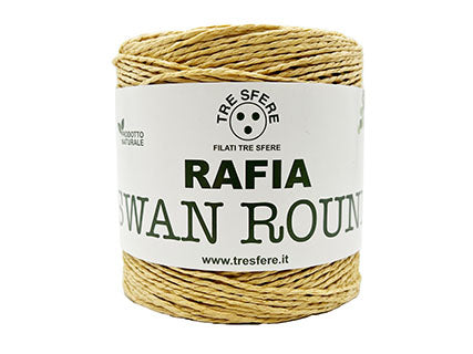 RAFIA SWAN ROUND