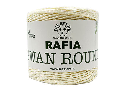 RAFIA SWAN ROUND
