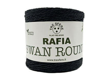 RAFIA SWAN ROUND