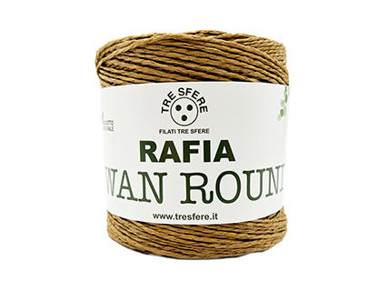RAFIA SWAN ROUND