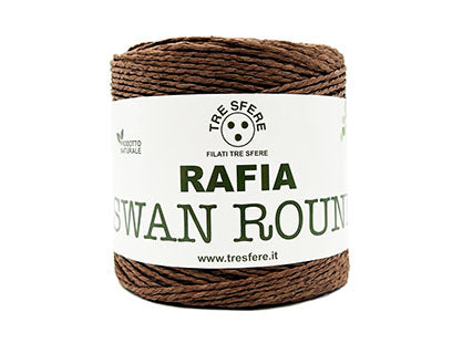 RAFIA SWAN ROUND