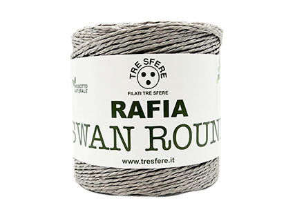 RAFIA SWAN ROUND