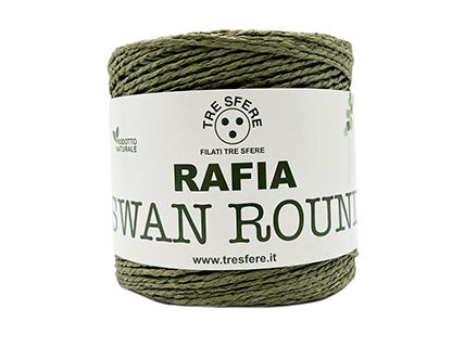 RAFIA SWAN ROUND