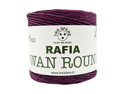 RAFIA SWAN ROUND
