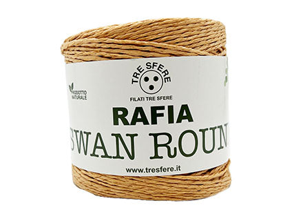 RAFIA SWAN ROUND