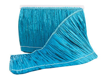 BORSA IN YUTA CON RICAMO E FRANGIA