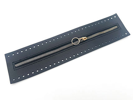 CHIUSURA ZIP ECOPELLE 27CM