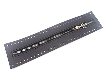 CHIUSURA ZIP ECOPELLE 27CM