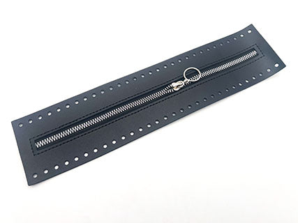 CHIUSURA ZIP ECOPELLE 27CM