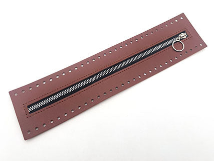 CHIUSURA ZIP ECOPELLE 27CM