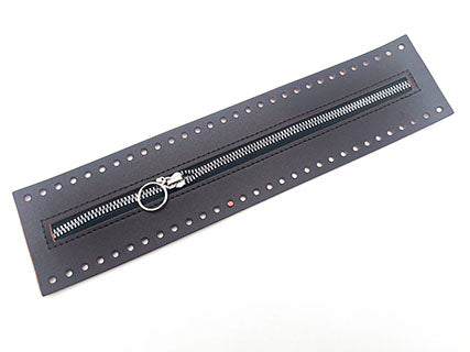 CHIUSURA ZIP ECOPELLE 27CM