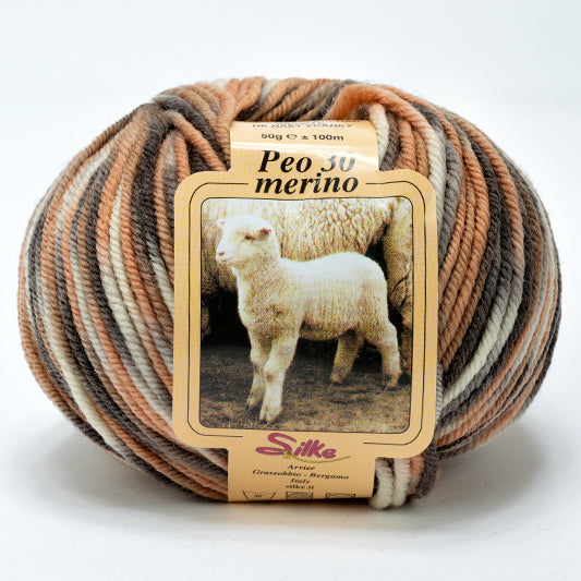 LANA PEO SFUMATA 100% pura lana merino