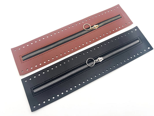 CHIUSURA ZIP ECOPELLE 27CM