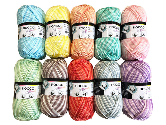 COTONE FIOCCO SFUMATO/MULTICOLOR